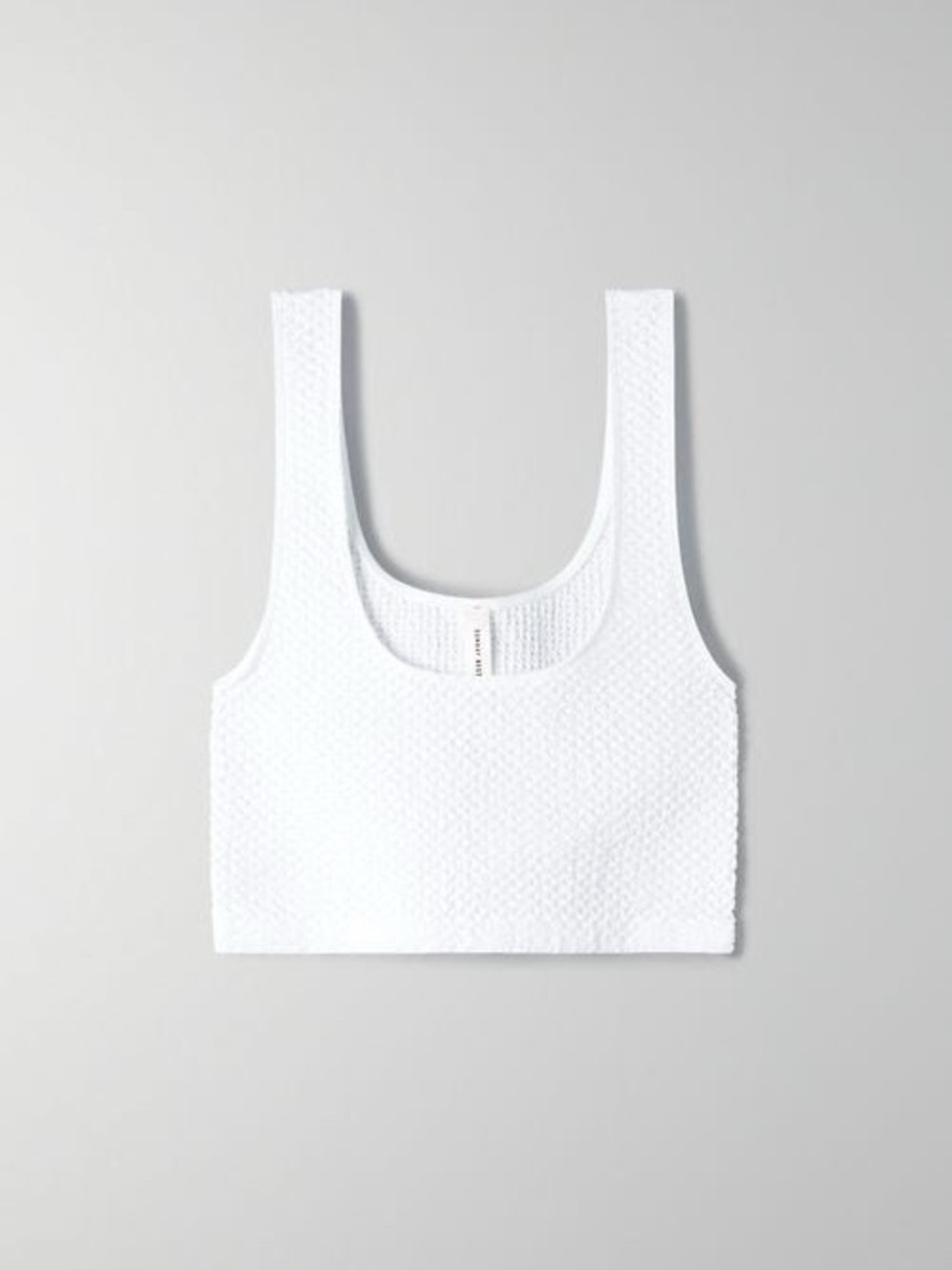 Aritzia Sunday Best Seamless Saida Tank in White